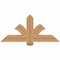 Ekena Millwork Redmond Smooth Timber Gable Bracket, Western Red Cedar, 48"W x 22"H x 5 1/2"D x 5 1/2"F, 11/12 Pitch GBW048X22X0606RED00SWR - alternate 1